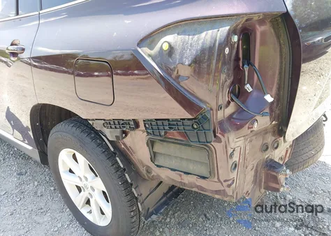 2013 Toyota Highlander Base Plus V6 z USA, uszkodzony, nr VIN 5TDBK3EH3DS187868